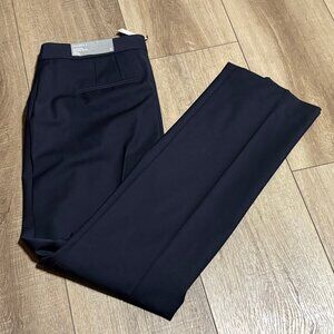 Talbots Navy Wool Boot Cut Pants sz 8 NWT